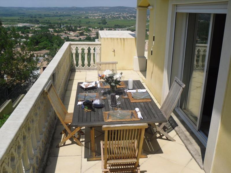 Appartements Vue Panoramique Avec Piscine Et Jacuzzi Langlade Exterior foto